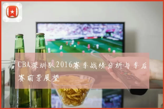 CBA深圳队2016赛季战绩分析与季后赛前景展望